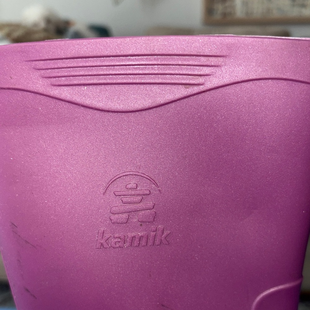 Kamik Jammie Purple Rain Boots size  8 - Picture 2 of 11